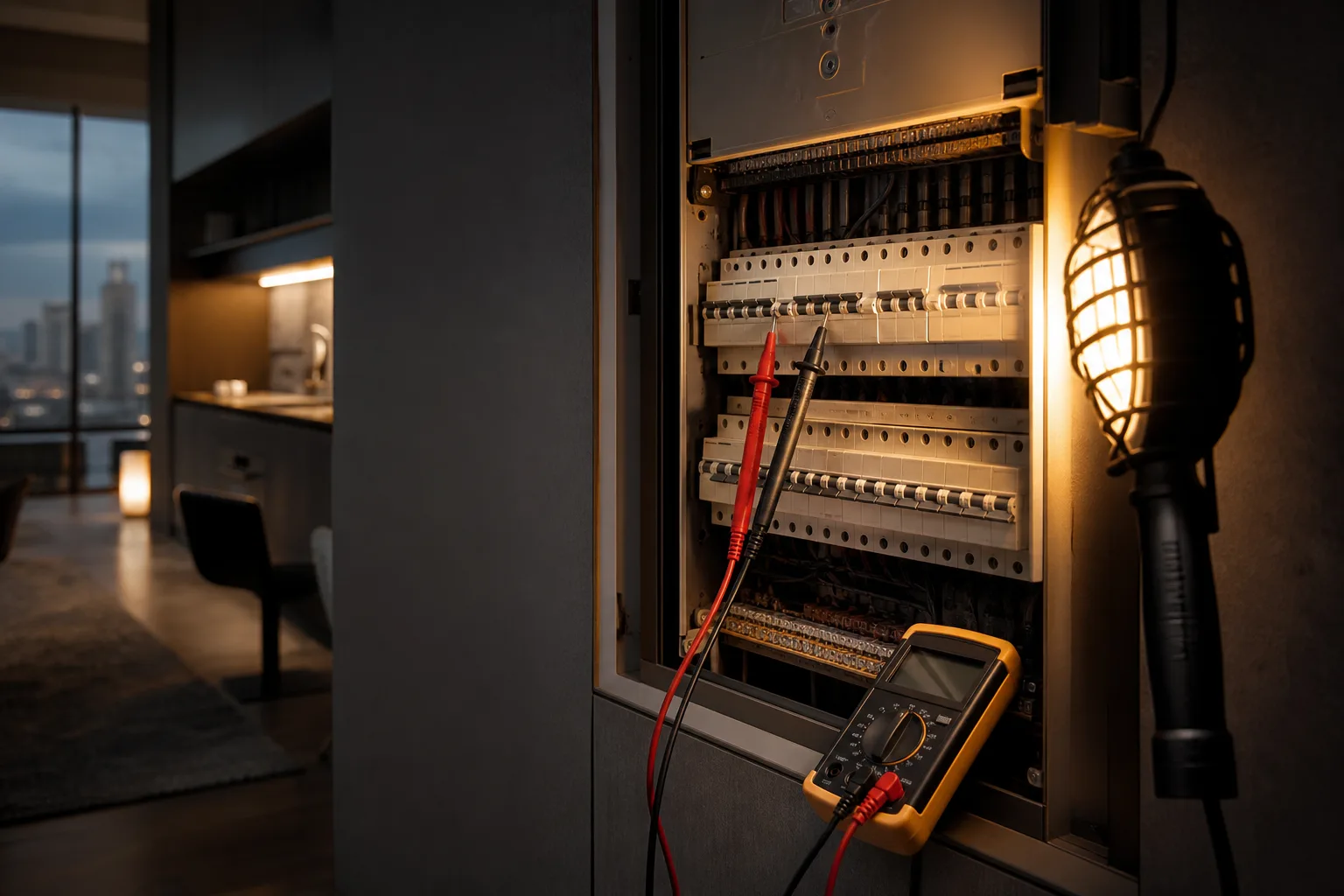 Elektrik panosu ölçüm ve kontrol işlemi